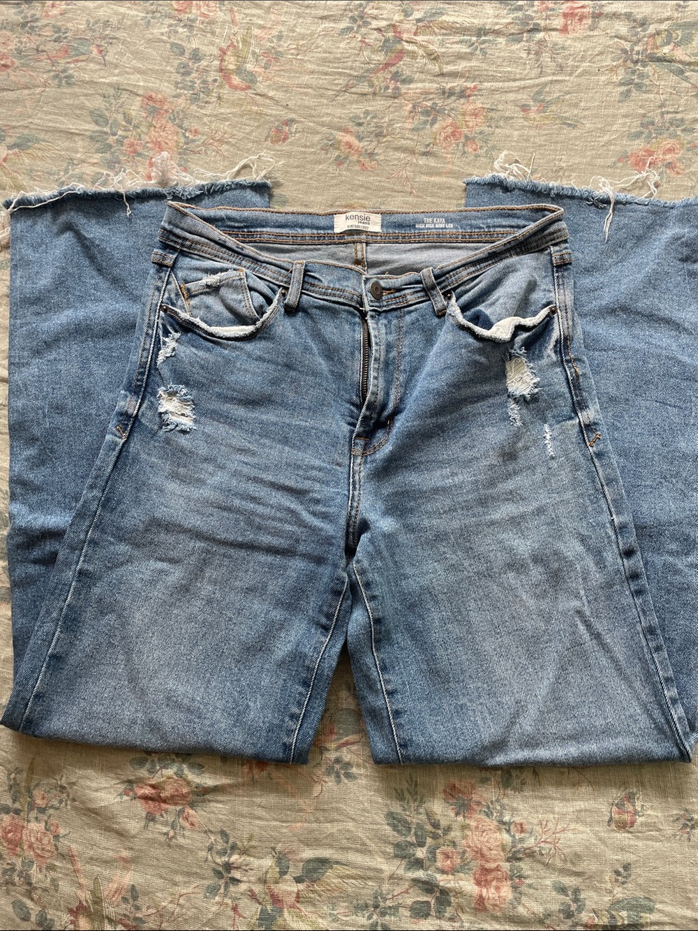 Kenzie jeans vintage luxe the Kaya high rise wide leg size 29
